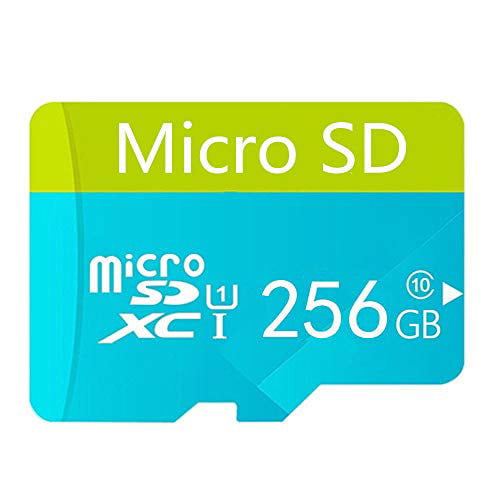 High Speed 256GB Micro SD Card Designed for Android Smartphones Tablets Class 10 SDXC Memory Card with Adapter（256GB-kr4）